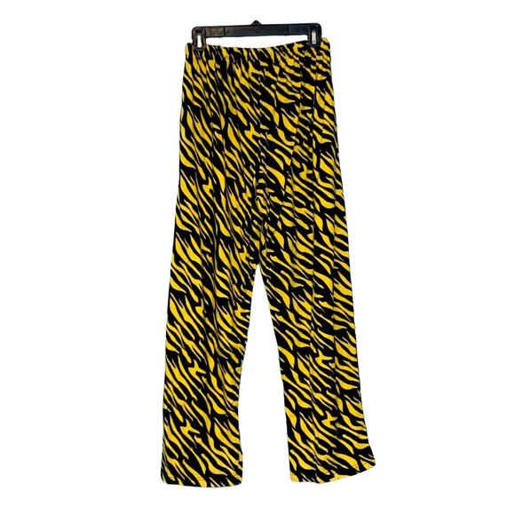 Reebok Steelers yellow black print pull on  pants size medium - Picture 2 of 5